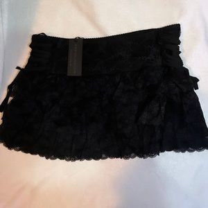 House Of Widow Lace Skirt